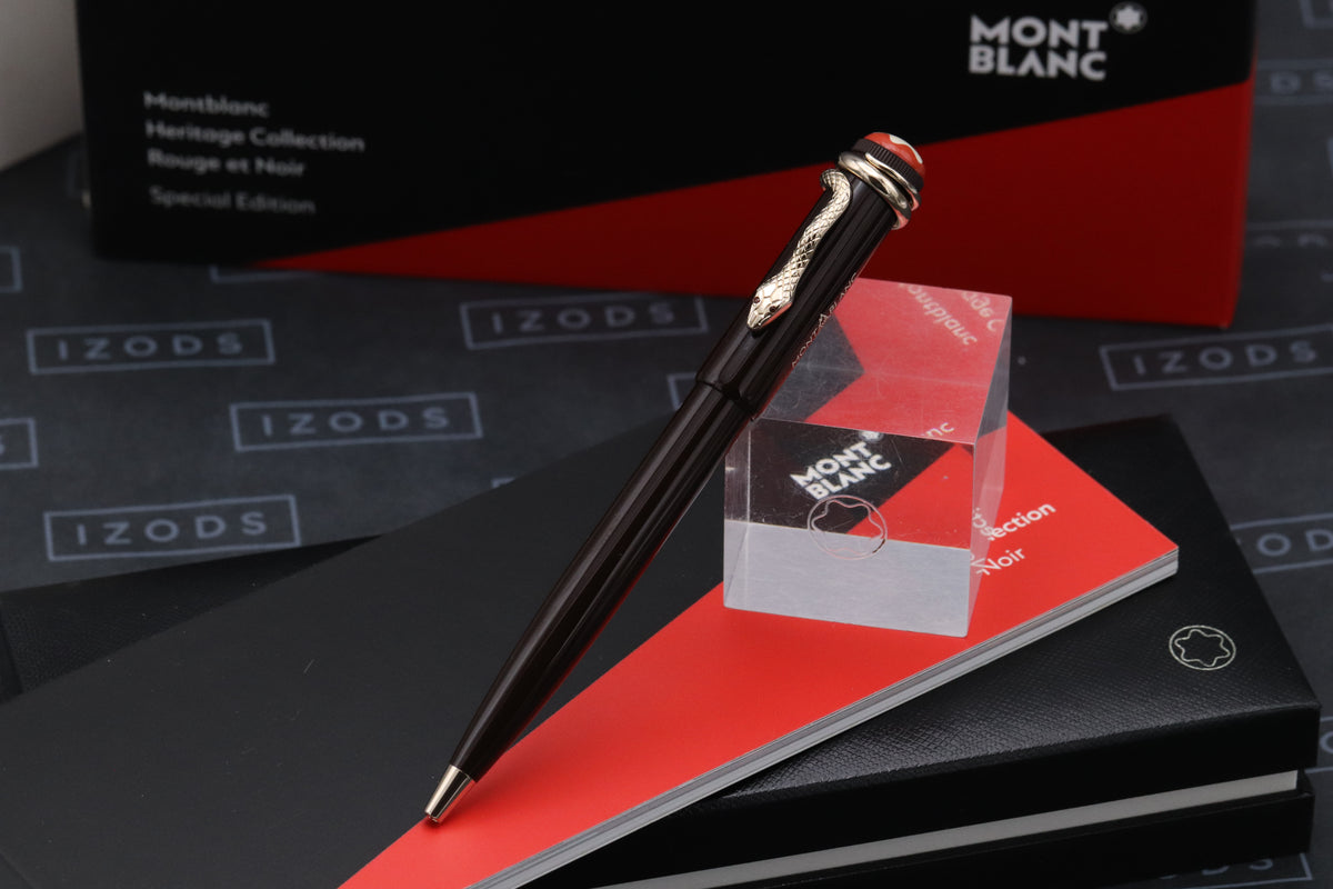 Montblanc Heritage Collection Rouge et Noir Tropic Brown Ballpoint Pen - UNUSED