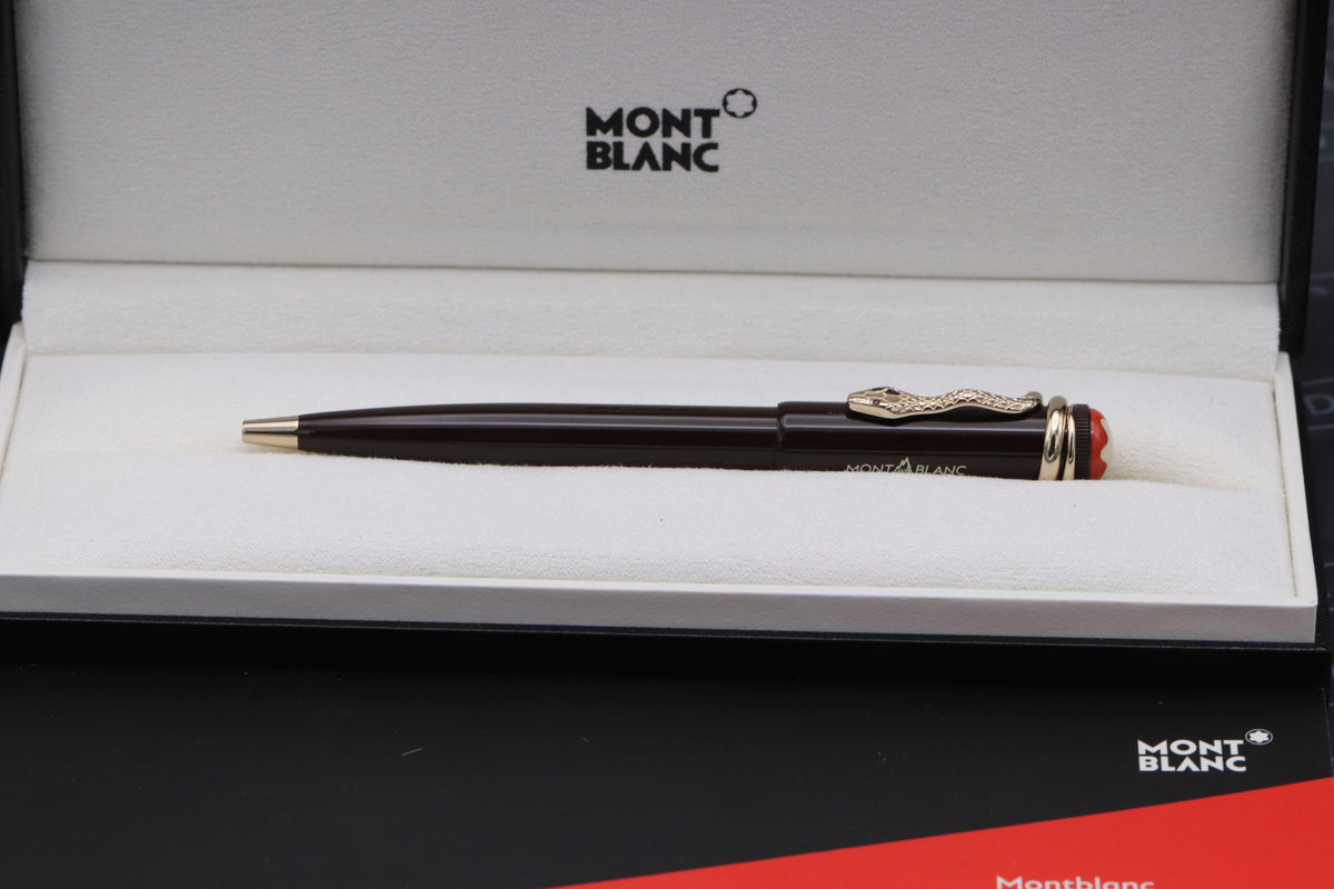 Montblanc Heritage Collection Rouge et Noir Tropic Brown Ballpoint Pen - UNUSED