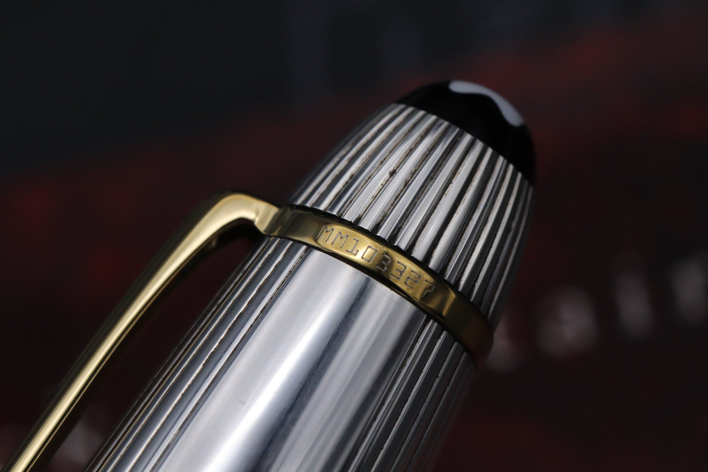 Montblanc Meisterstück 146 LeGrand Sterling Silver Pinstripe Fountain Pen - Serviced by Montblanc in January 2026 - Including New Barrel