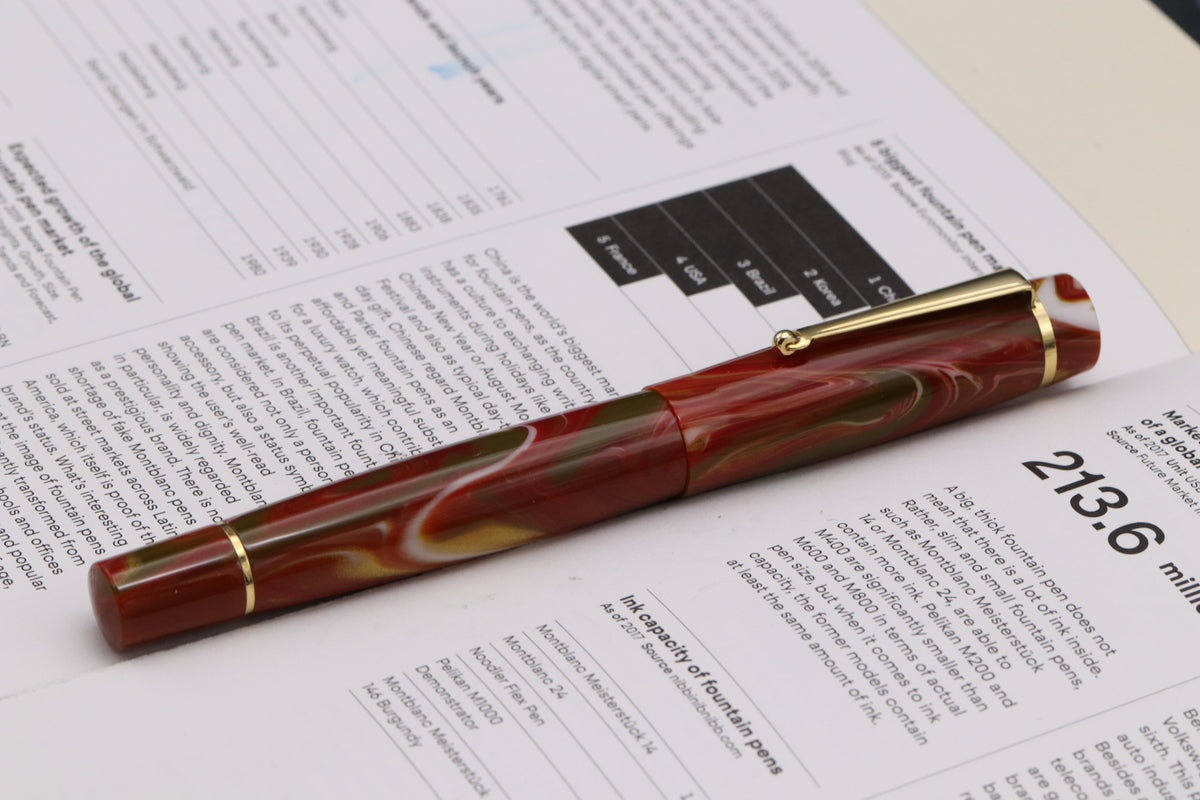 Delta Signs of the Time Classical Art Fountain Pen