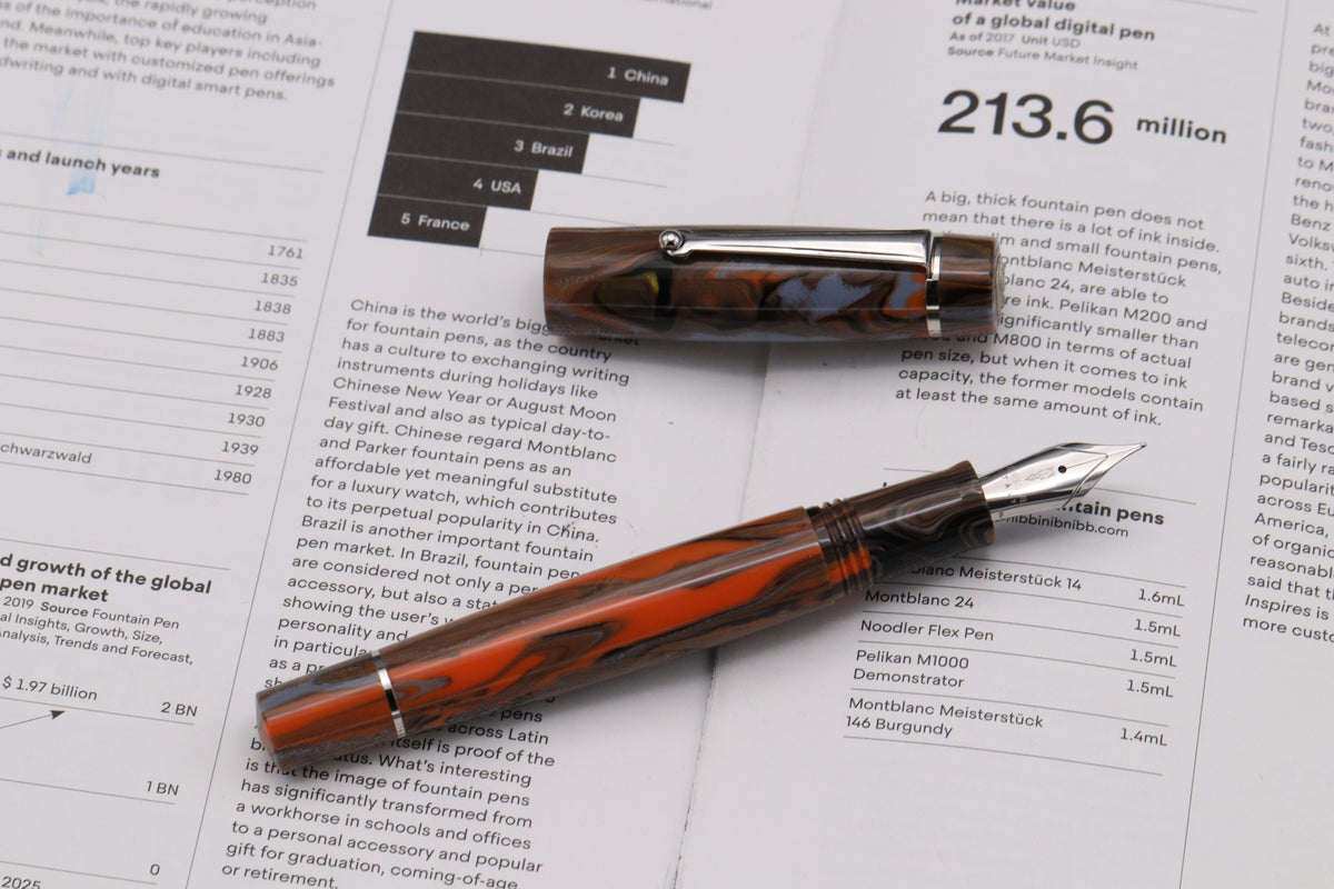 Delta Signs of the Time Cave Paintings Fountain Pen