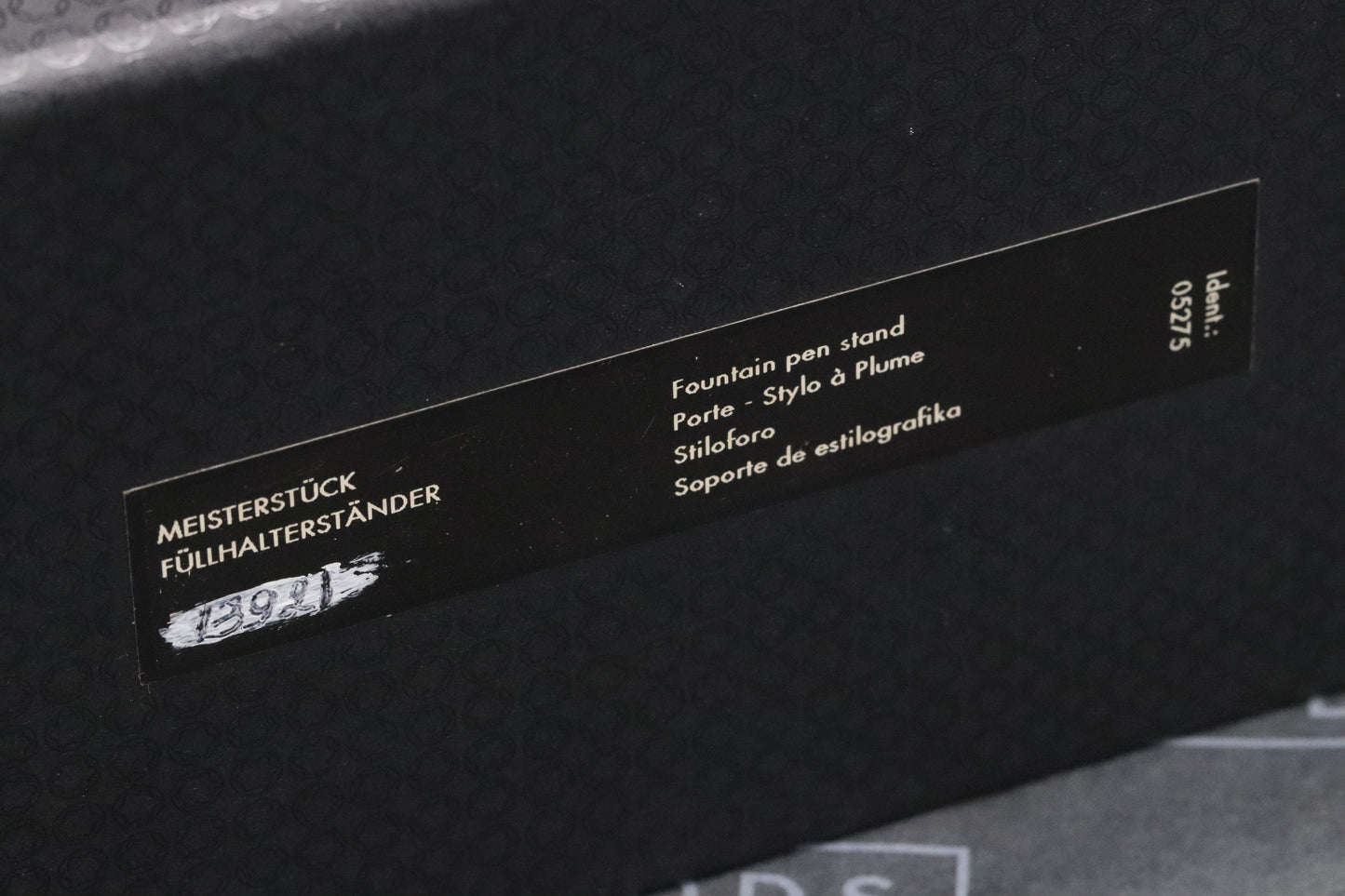 Montblanc Meisterstuck 146 LeGrand Gold-Coated Desk Stand