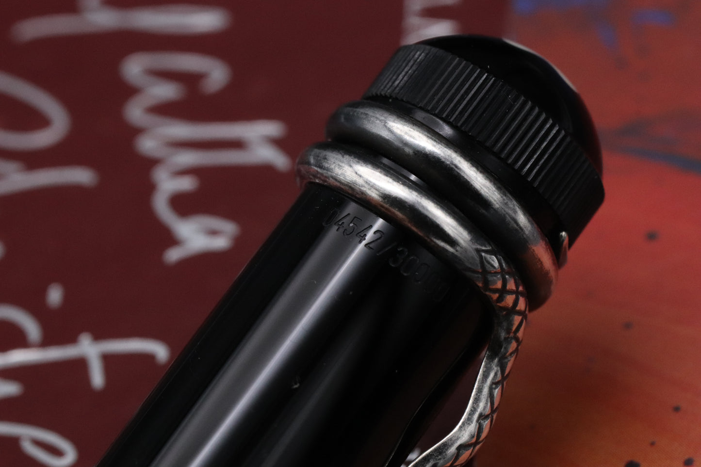Montblanc Writers Edition Agatha Sterling Silver Fountain Pen