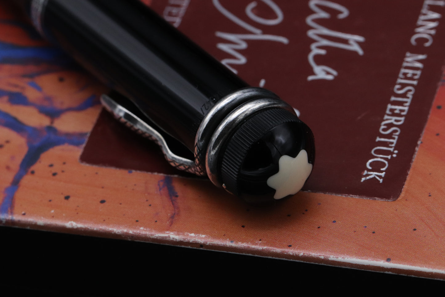 Montblanc Writers Edition Agatha Sterling Silver Fountain Pen