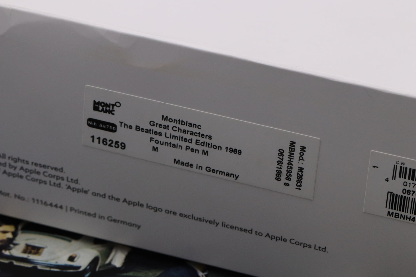 Montblanc Great Characters The Beatles LE1969 Fountain Pen - UNUSED