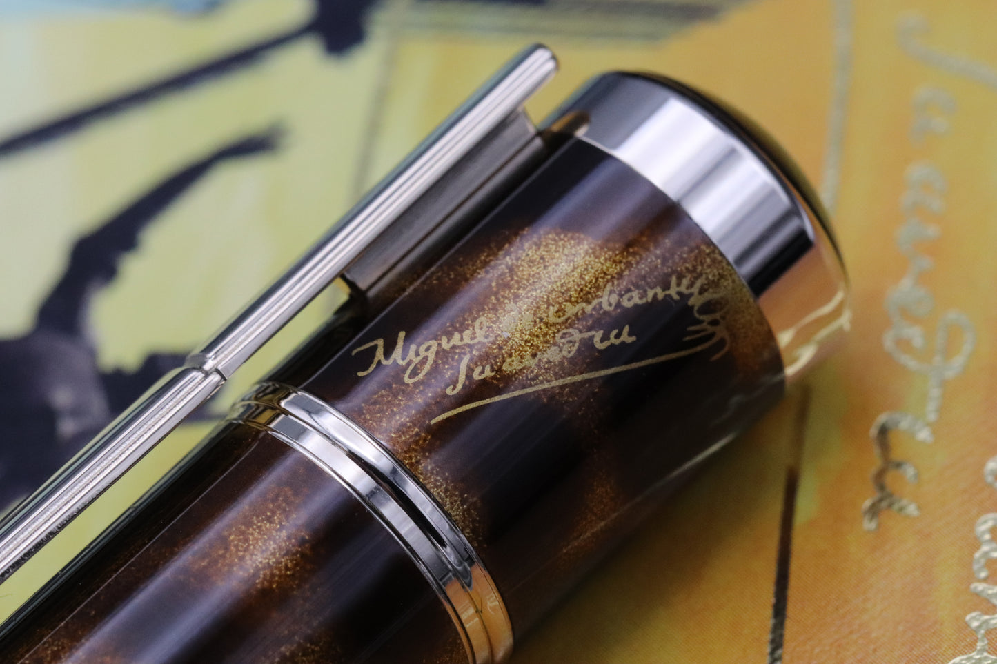 Montblanc Writers Edition Miguel de Cervantes Fountain Pen - NEVER INKED