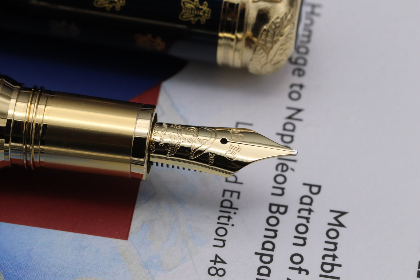 Montblanc Patron of Art 4810 Homage to Napoleon Bonaparte Fountain Pen - UNUSED