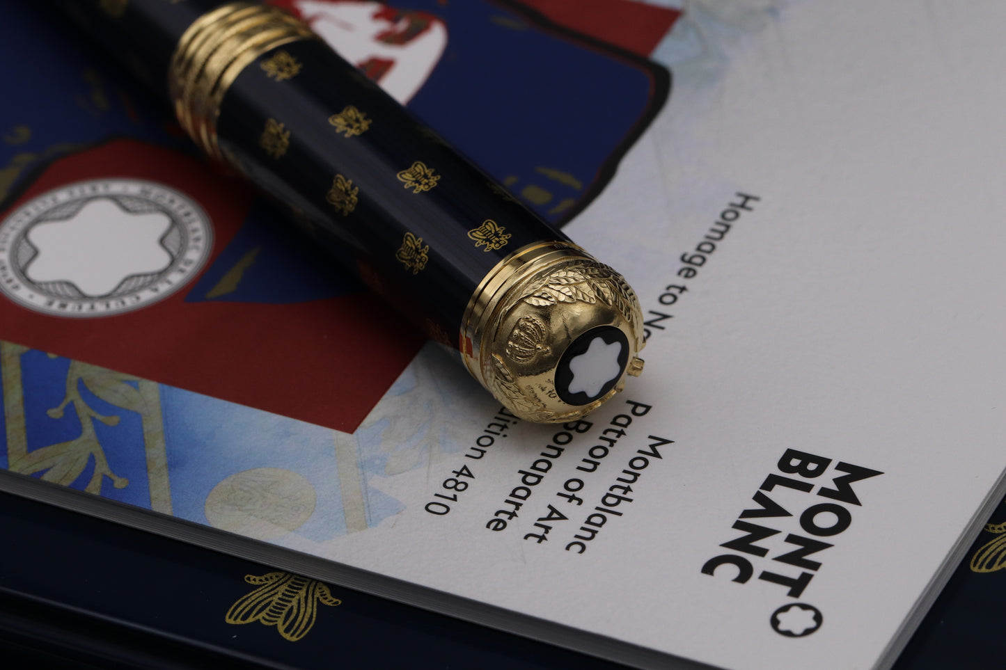 Montblanc Patron of Art 4810 Homage to Napoleon Bonaparte Fountain Pen - UNUSED
