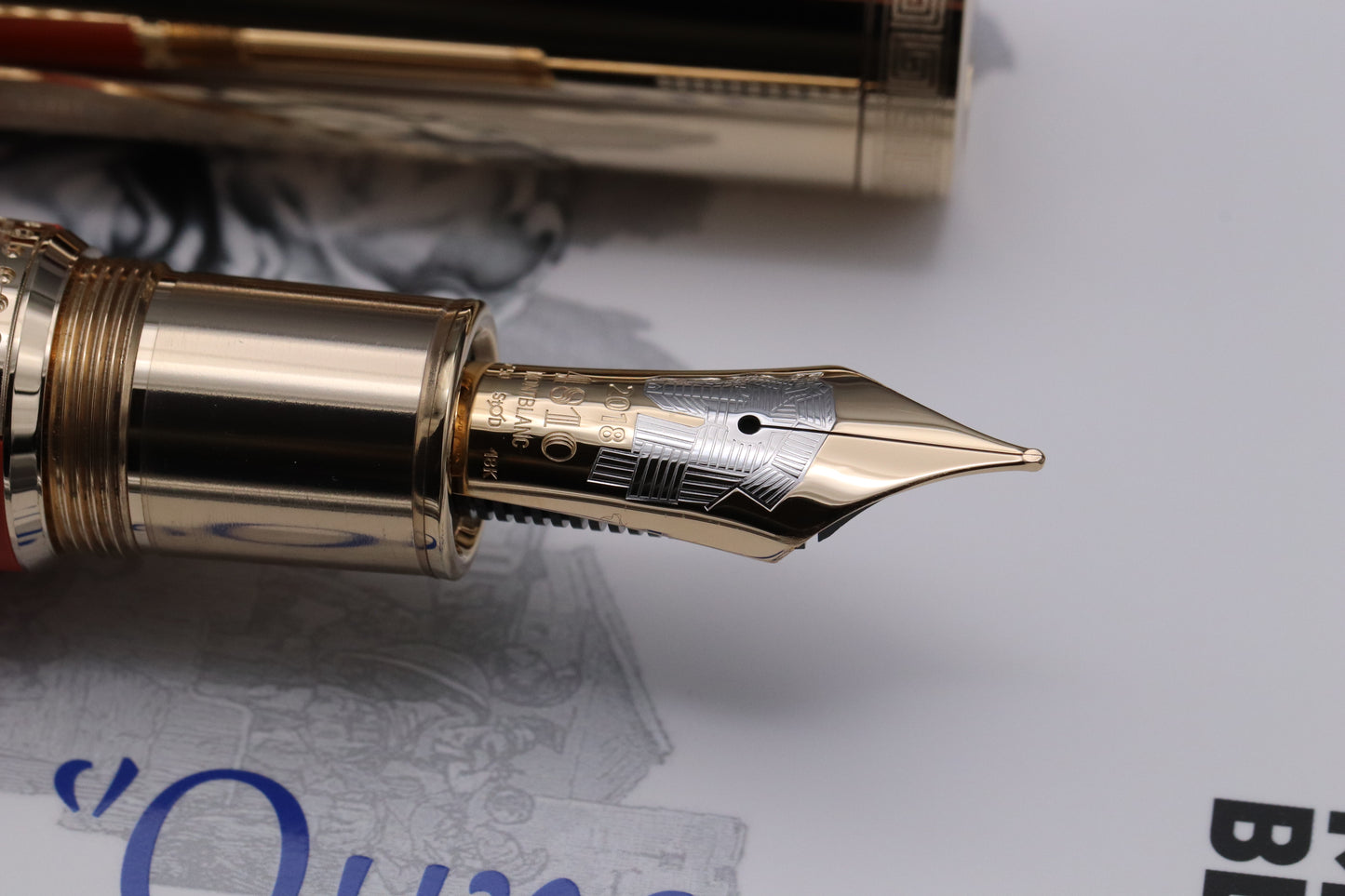 Montblanc Writers Edition Homer Iliad Limited Edition 1581 Fountain Pen