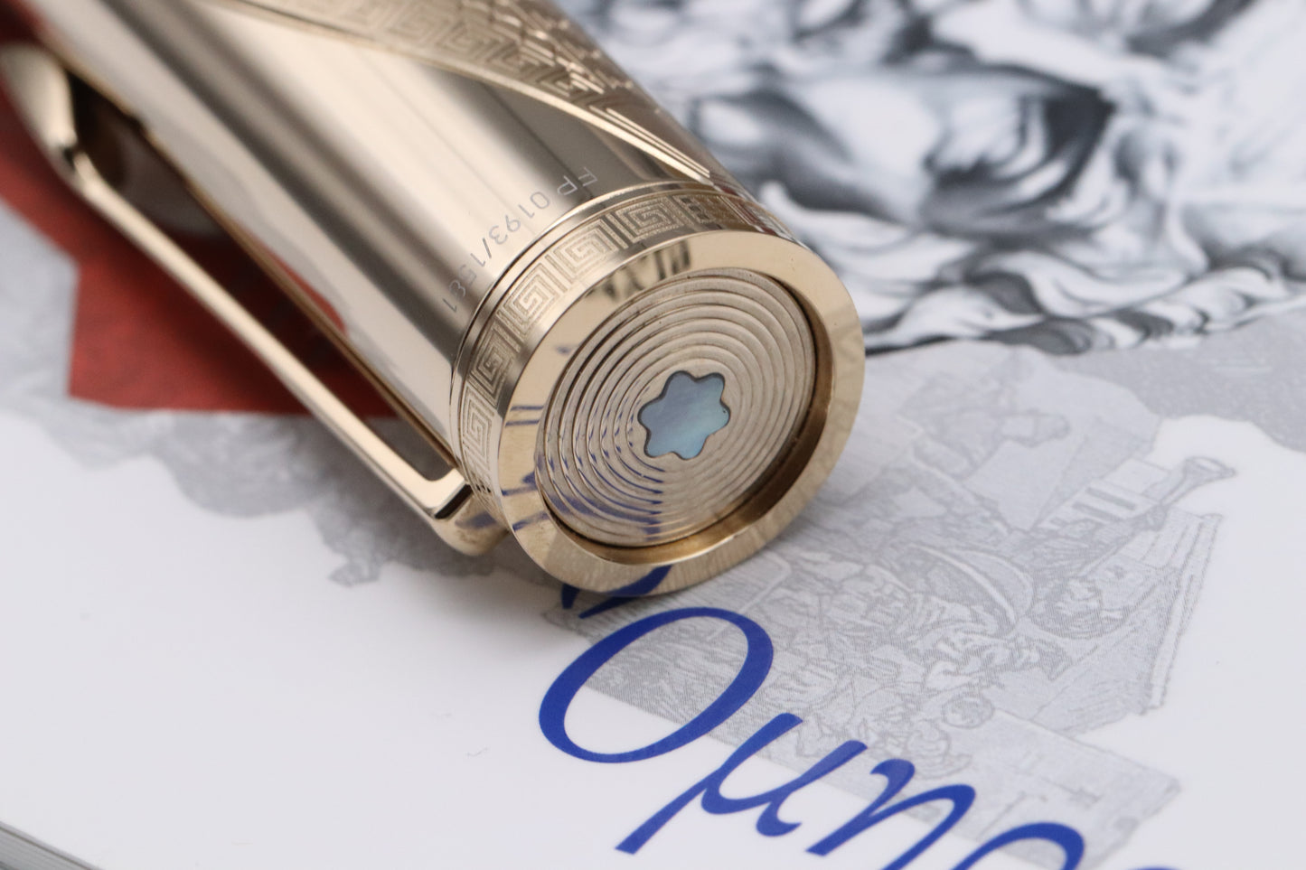 Montblanc Writers Edition Homer Iliad Limited Edition 1581 Fountain Pen