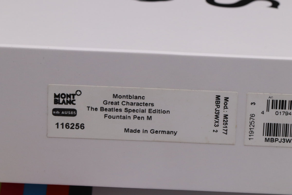 Montblanc Great Characters The Beatles Special Edition Fountain Pen