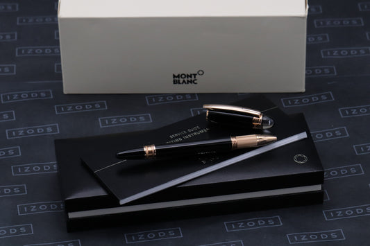 Montblanc Starwalker Red Gold Resin Rollerball / Fineliner Pen