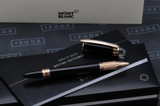 Montblanc Starwalker Red Gold Resin Rollerball / Fineliner Pen