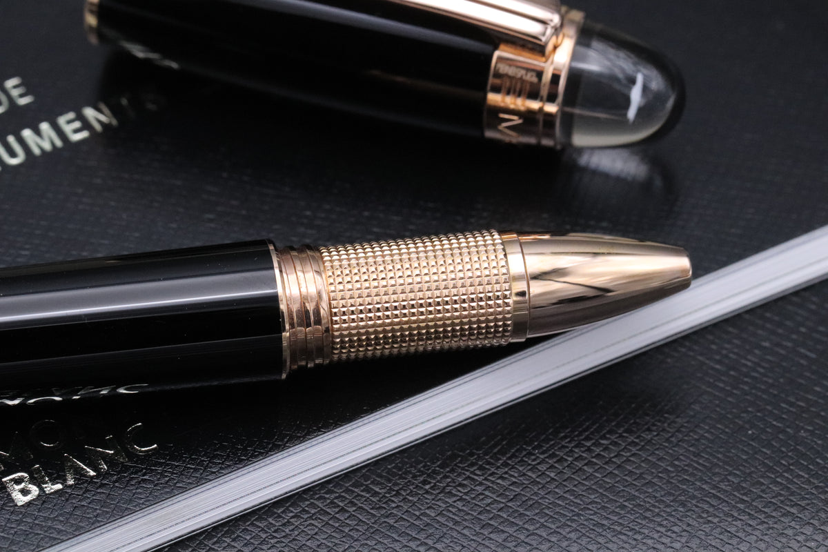 Montblanc Starwalker Red Gold Resin Rollerball / Fineliner Pen