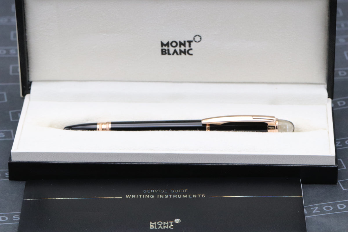 Montblanc Starwalker Red Gold Resin Rollerball / Fineliner Pen