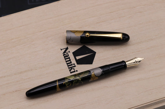 Namiki Tradition Dragon and Cumulus Fountain Pen - DIPPED