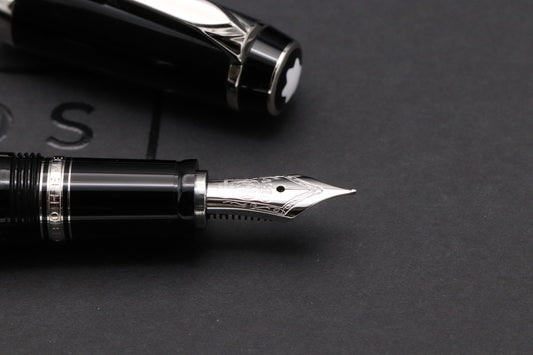 Montblanc Boheme Noir Fountain Pen - Extra Fine Nib