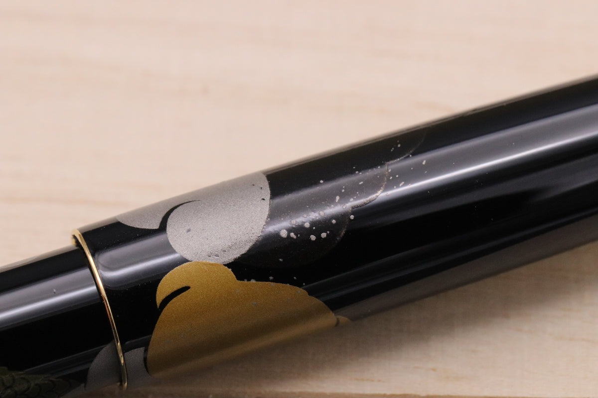 Namiki Tradition Dragon and Cumulus Fountain Pen - DIPPED