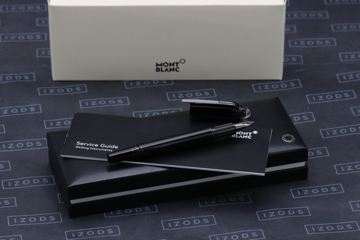 Montblanc Starwalker Black Cosmos Fountain Pen