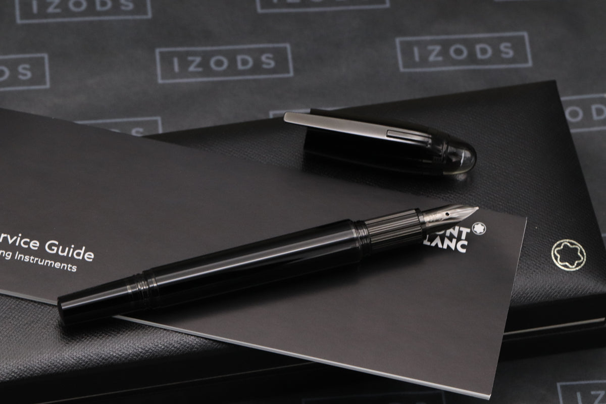 Montblanc Starwalker Black Cosmos Fountain Pen