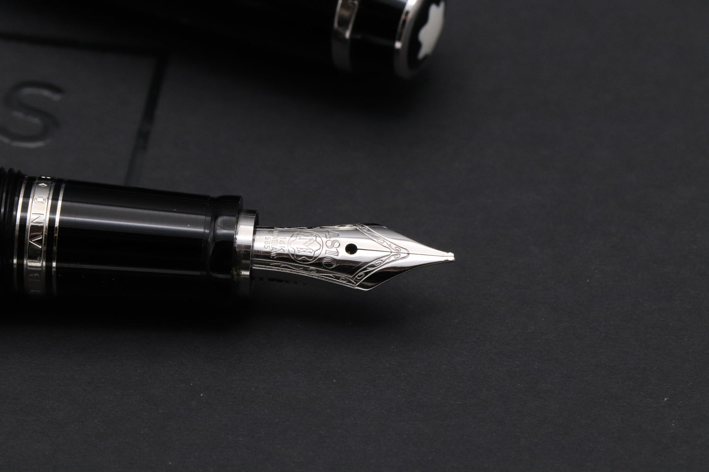 Montblanc Boheme Bleu Fixed Nib Fountain Pen - OM Nib