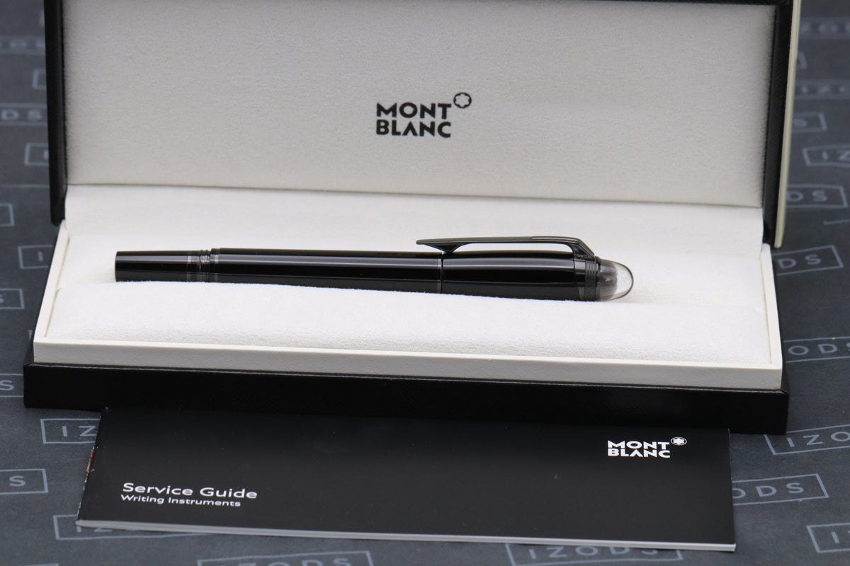 Montblanc Starwalker Black Cosmos Fountain Pen