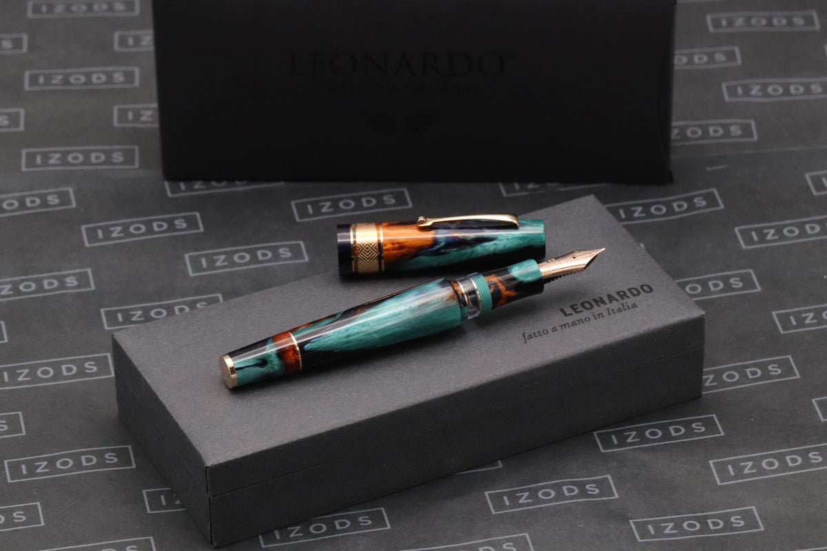 Leonardo Supernova Bohemian Twilight LE Rose Gold Fountain Pen