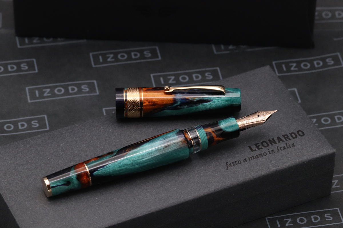 Leonardo Supernova Bohemian Twilight LE Rose Gold Fountain Pen