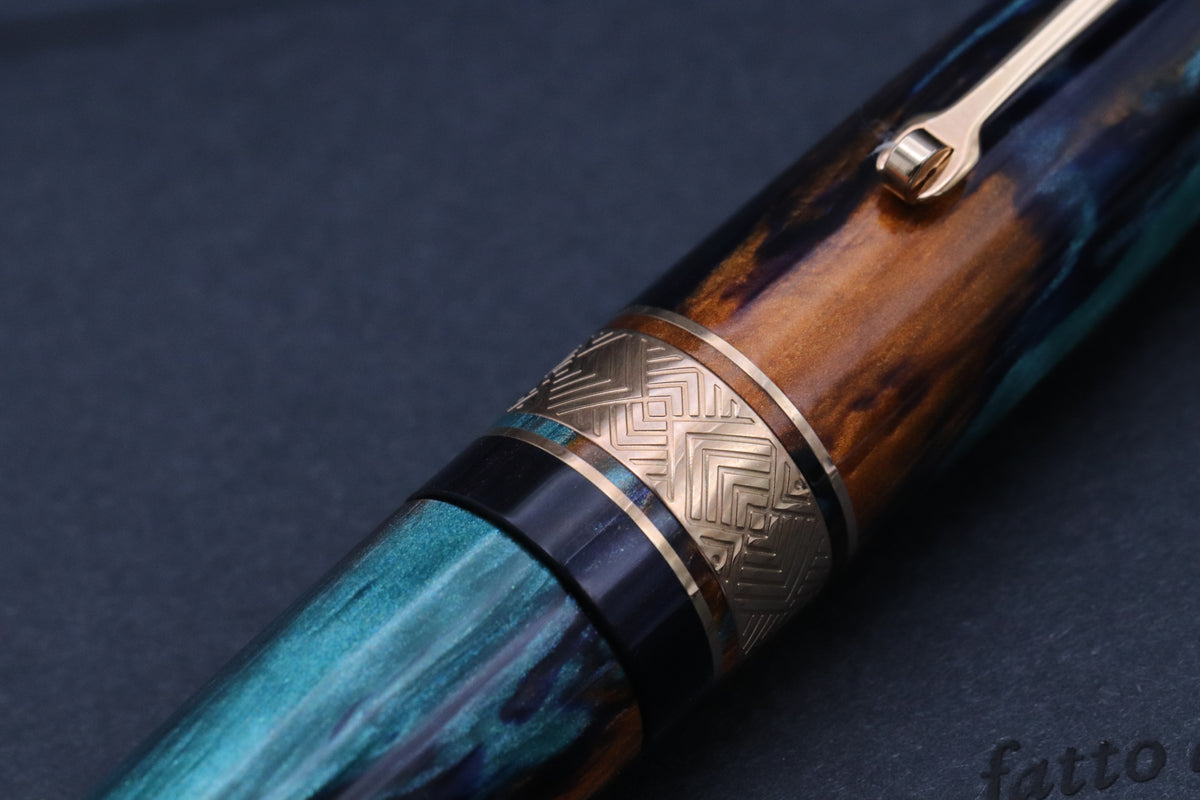Leonardo Supernova Bohemian Twilight LE Rose Gold Fountain Pen