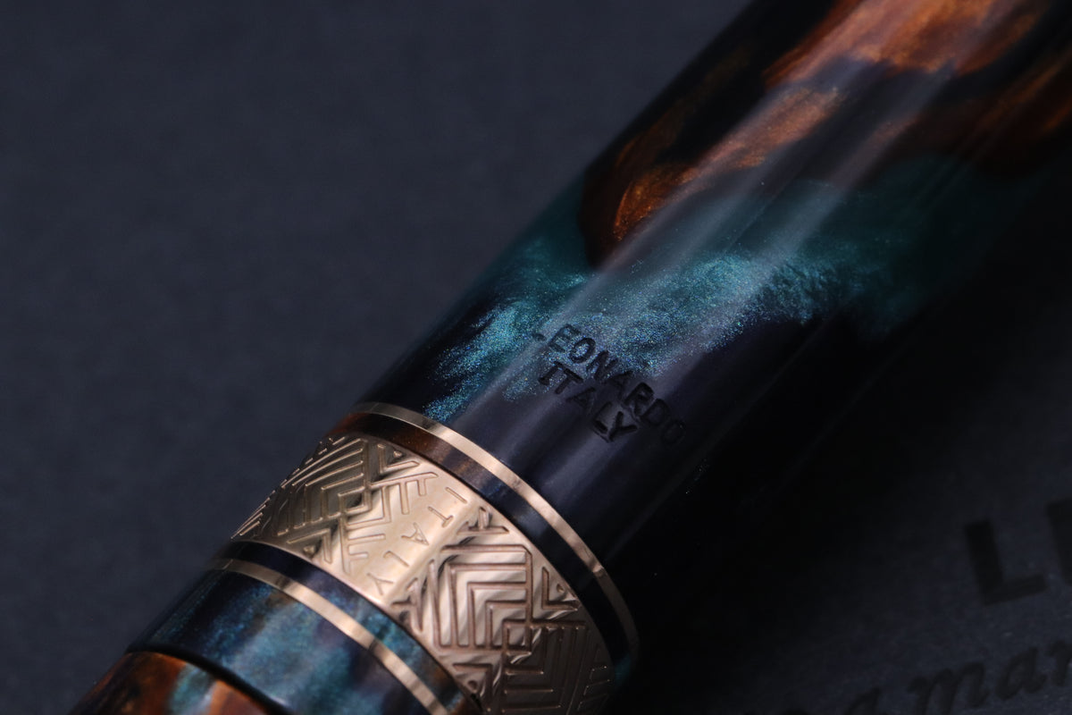 Leonardo Supernova Bohemian Twilight LE Rose Gold Fountain Pen