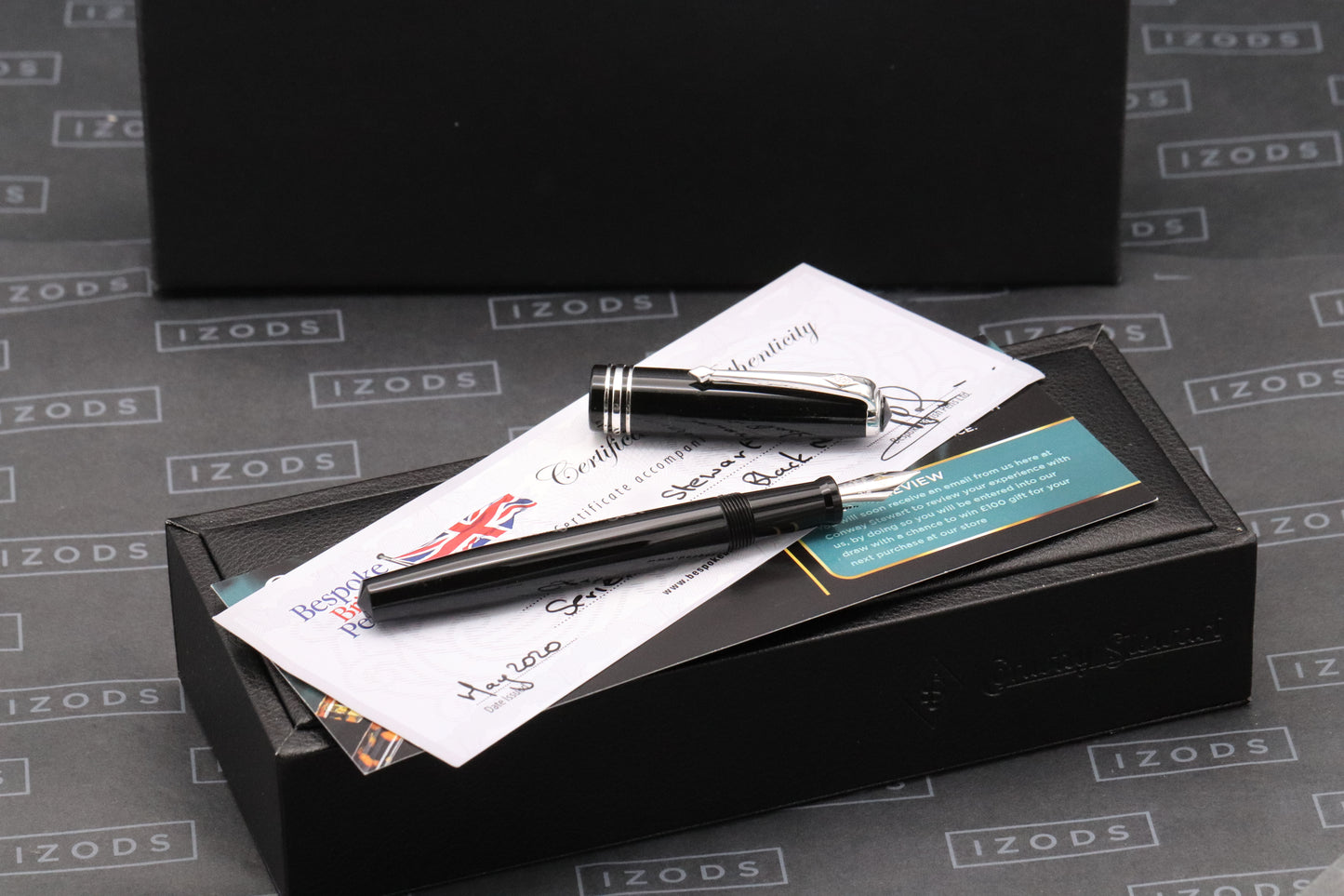 Conway Stewart Series 58 Classic Black Fountain Pen - IF Nib