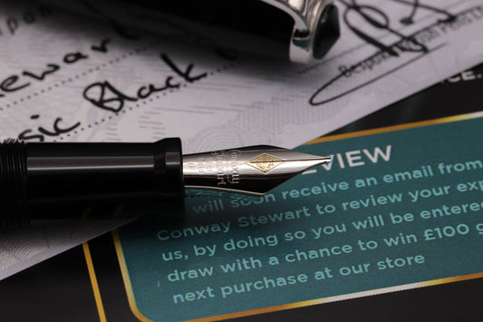 Conway Stewart Series 58 Classic Black Fountain Pen - IF Nib