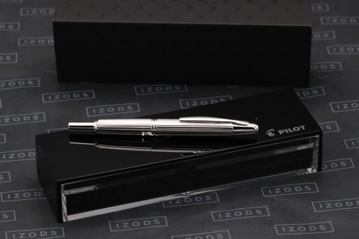 Pilot Capless 2019 Rhodium Stripe Fountain Pen - UNUSED