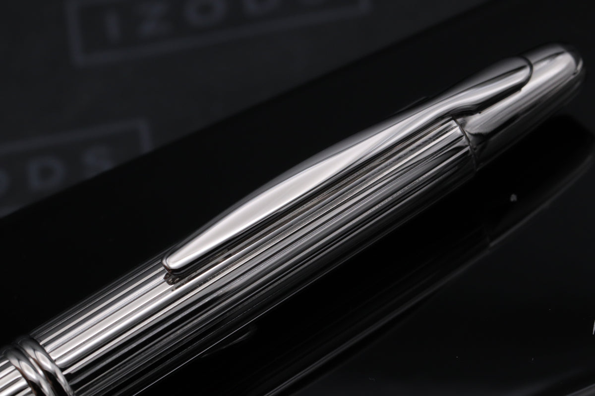 Pilot Capless 2019 Rhodium Stripe Fountain Pen - UNUSED