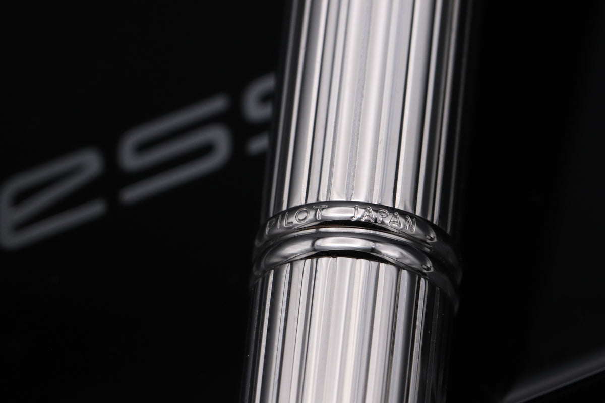 Pilot Capless 2019 Rhodium Stripe Fountain Pen - UNUSED