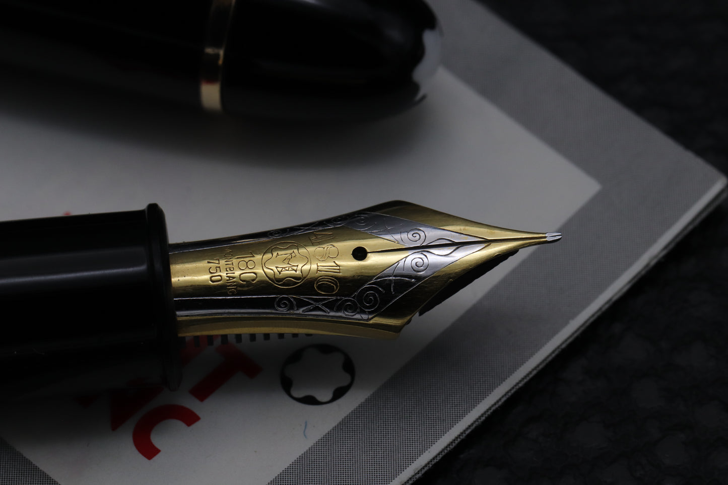 Montblanc Meisterstuck 149 Gold-Coated Fountain Pen - 1968-69 - Extra Fine Nib