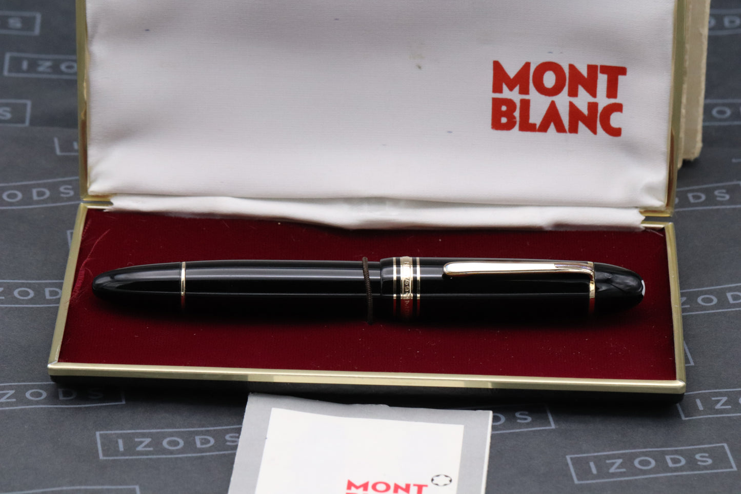 Montblanc Meisterstuck 149 Gold-Coated Fountain Pen - 1968-69 - Extra Fine Nib