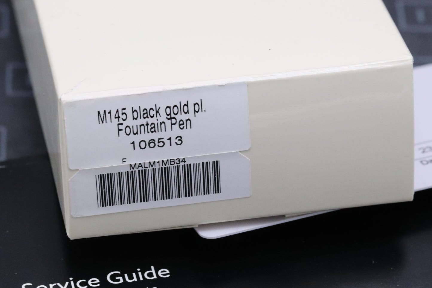 Montblanc Meisterstuck 145 Classique Gold Coated Fountain Pen - UNUSED - F NIB