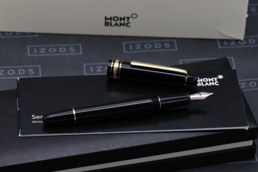 Montblanc Meisterstuck 145 Classique Gold Coated Fountain Pen - UNUSED - M NIB