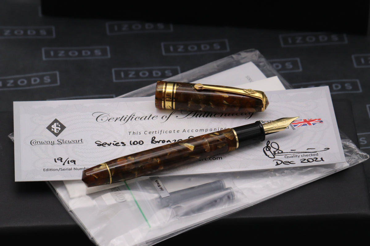Conway Stewart Series 100 Bronze Fountain Pen