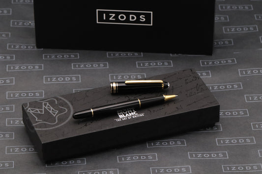 Montblanc Meisterstuck 163 Classique Gold-Coated Rollerball / Fineliner Pen