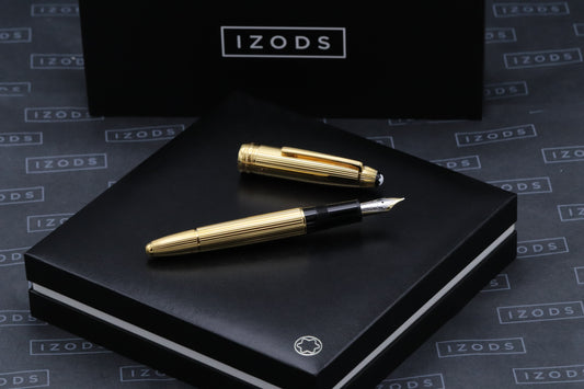 Montblanc Meisterstück 146 LeGrand Vermeil Pinstripe Fountain Pen