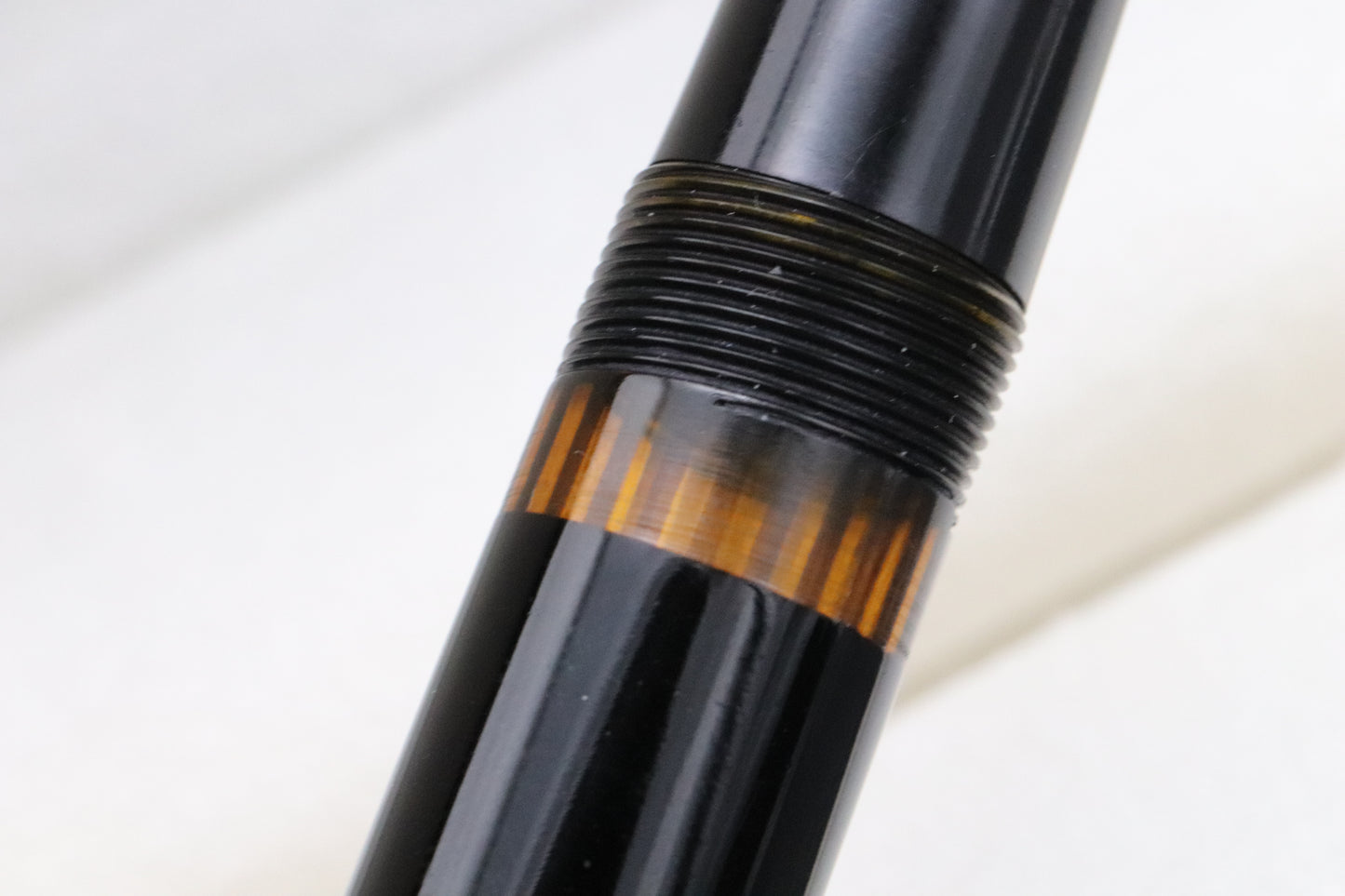 Montblanc Meisterstuck 149 Silver Rings 1950's Fountain Pen - Ski-Slope Feed