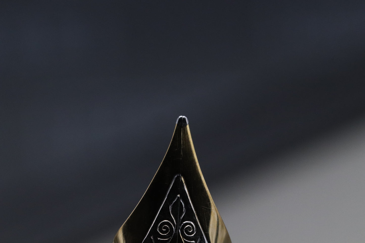 Montblanc Meisterstuck 149 Silver Rings 1950's Fountain Pen - Ski-Slope Feed