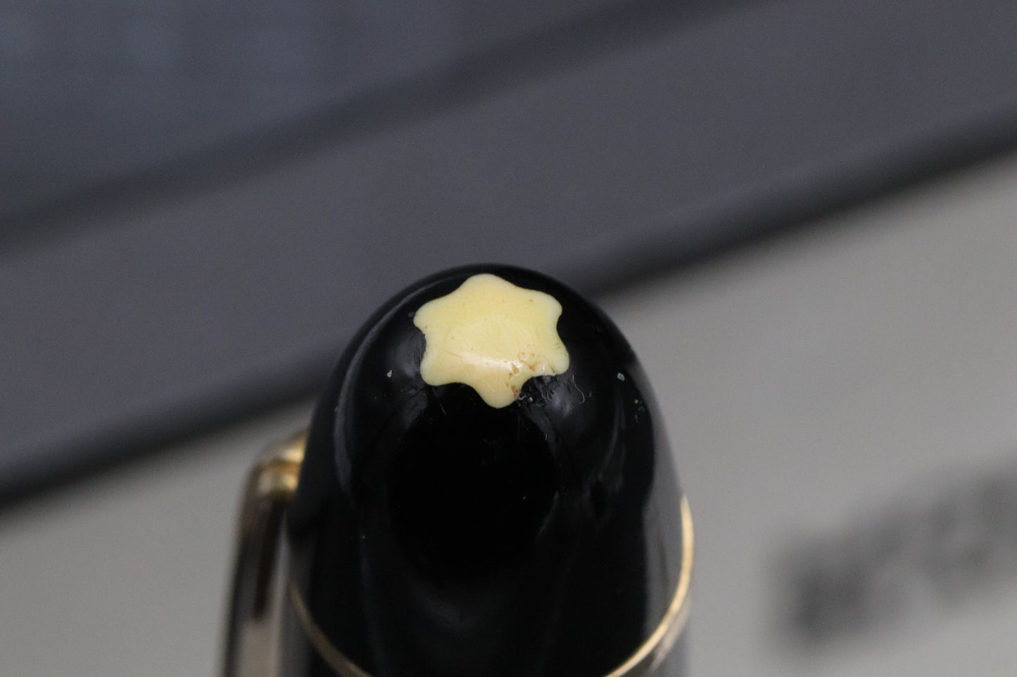 Montblanc Meisterstuck 149 Silver Rings 1950's Fountain Pen - Ski-Slope Feed