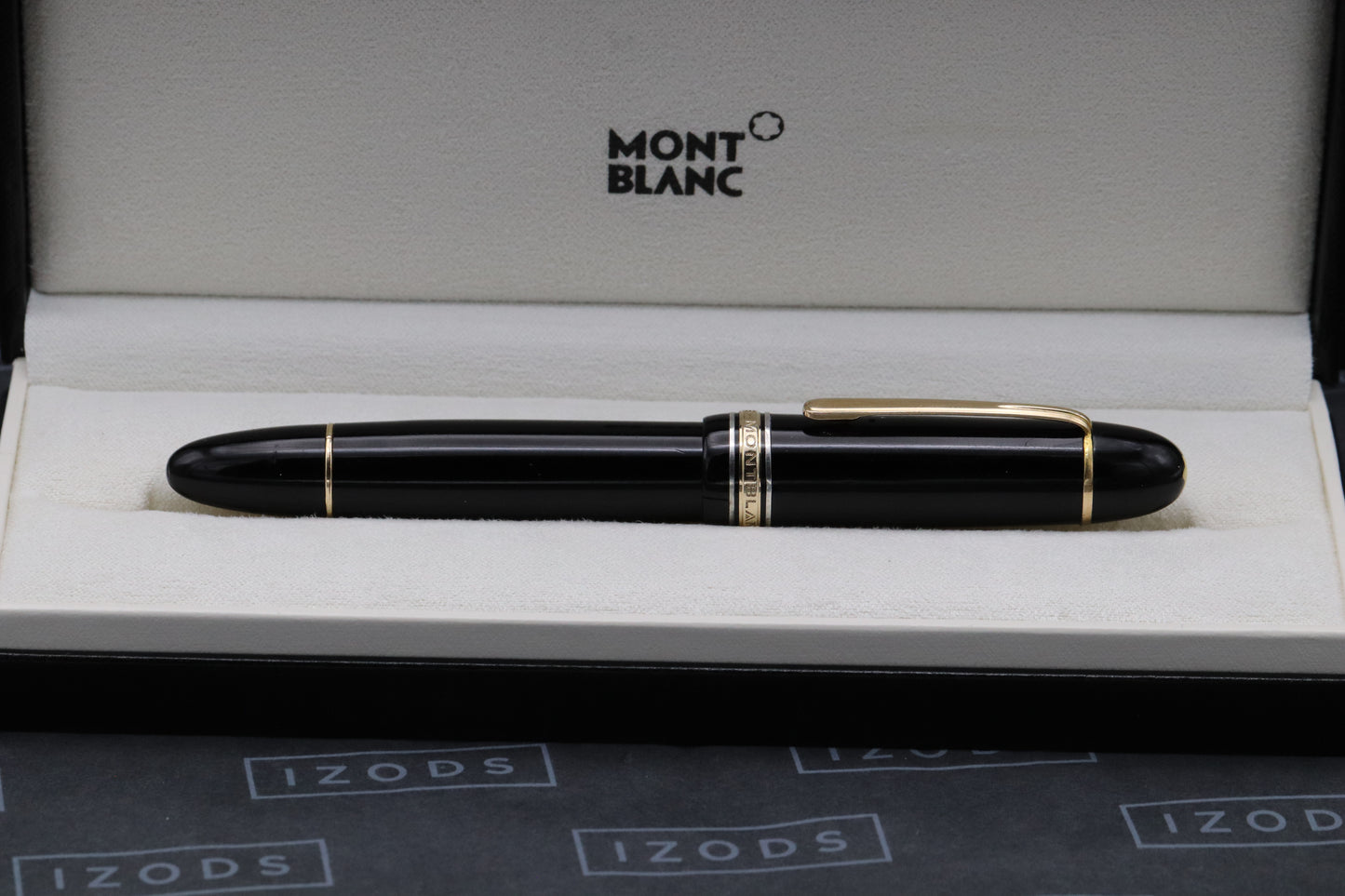 Montblanc Meisterstuck 149 Silver Rings 1950's Fountain Pen - Ski-Slope Feed
