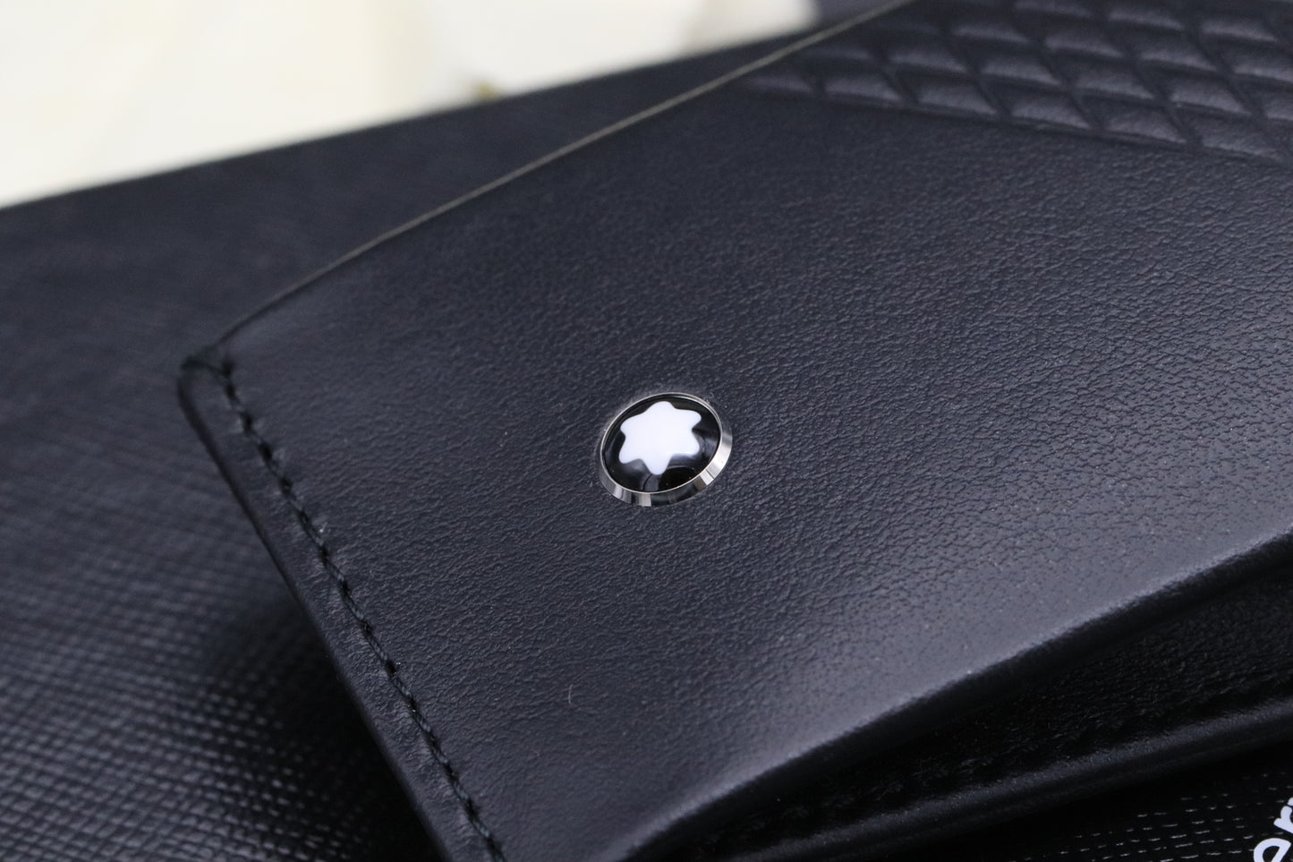 Montblanc for BMW 2 Pen Black Leather Pouch - UNUSED