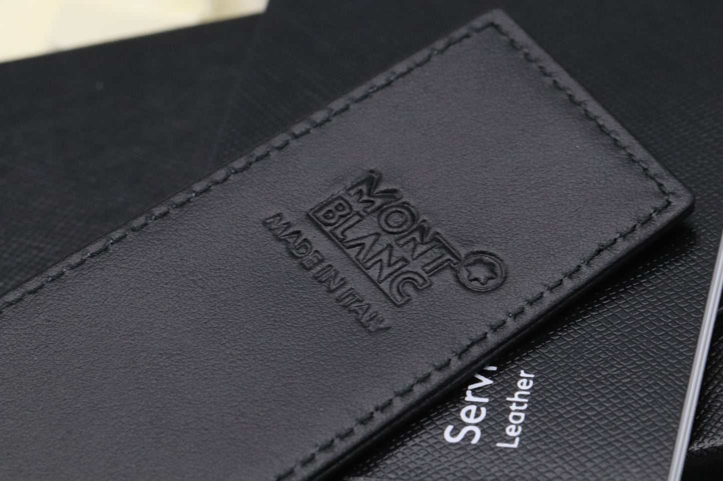 Montblanc for BMW 2 Pen Black Leather Pouch - UNUSED