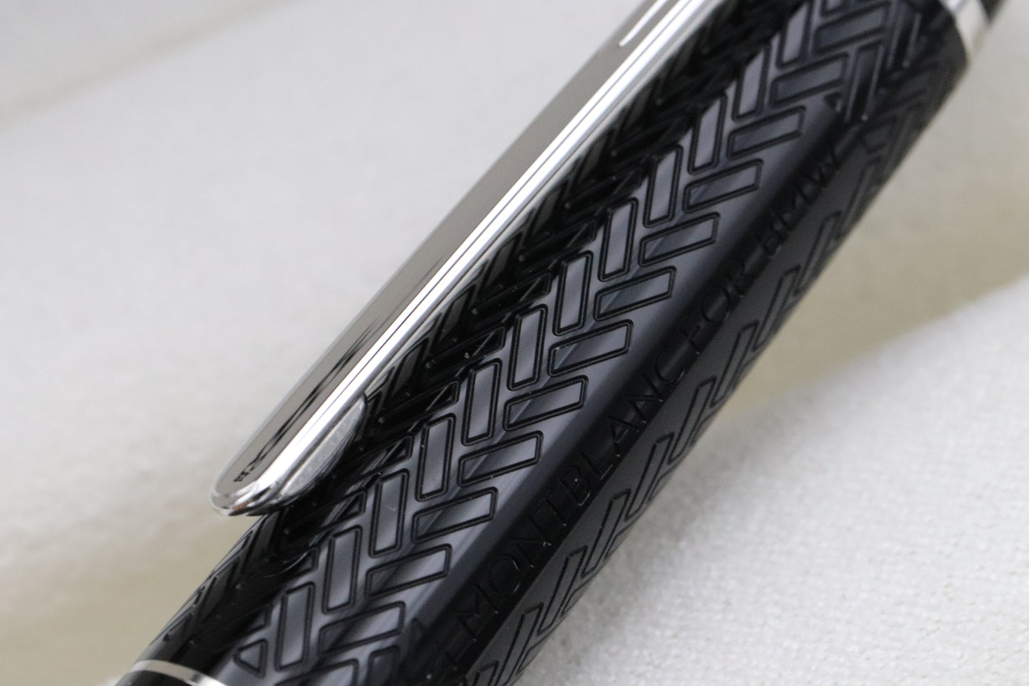 Montblanc Meisterstück Midsize BMW Platinum-Coated Ballpoint Pen - UNUSED