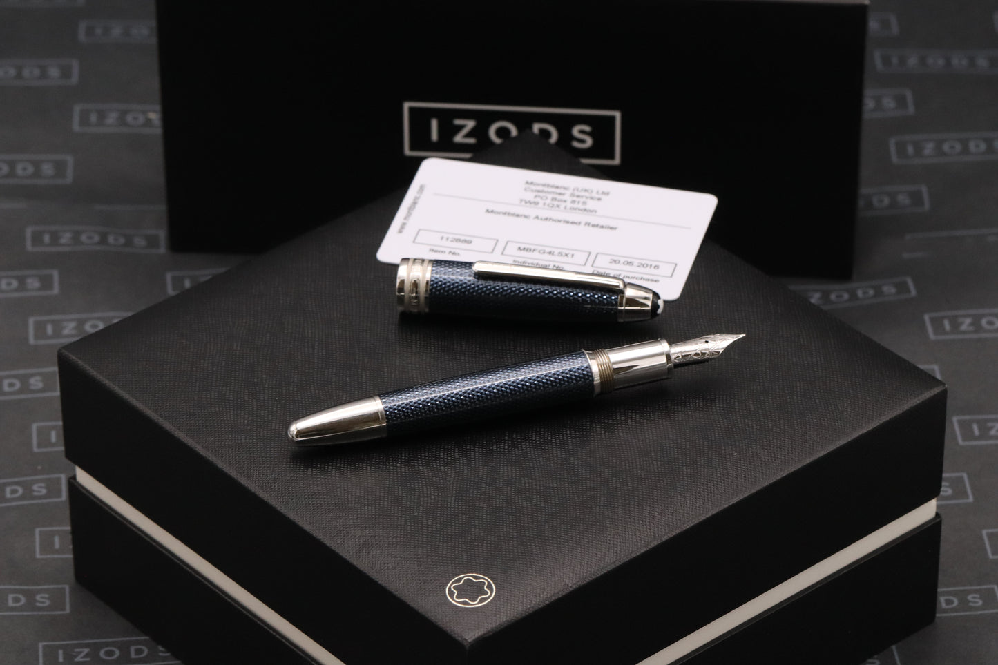 Montblanc Meisterstück LeGrand Blue Hour Fountain Pen